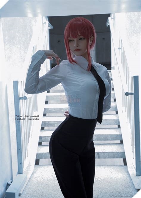 chainsaw man power cosplay sexy nude